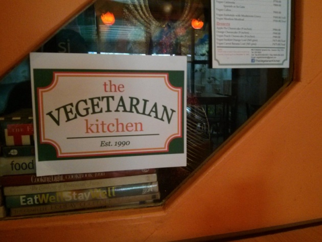 The Vegetarian Kitchen. Meat-eaters, you have been warned